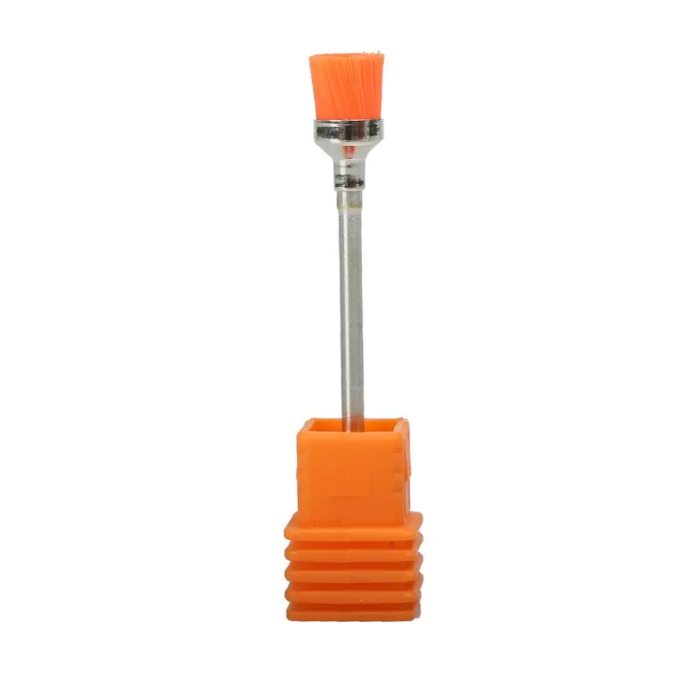 Nail Drill Brush COSCELIA Ниал Керамическая электрическая дрель маникюрный аппарат насадка для ногтей сверло аксессуар для ниалса акриловый УФ гель наконечники инструмент для удаления - Цвет: Nail Drill Brush