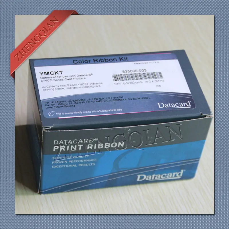 Лента YMCKT Datacard 535000 003 для печати карт CD800|card printer ribbon|printer ribbonribbon datacard |