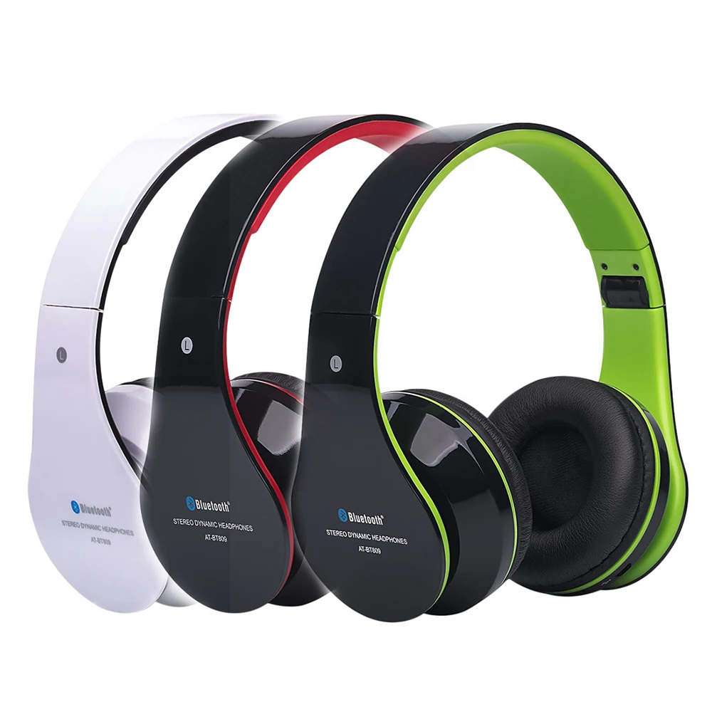 BT-809 Беспроводной Bluetooth наушники с микрофоном Спорт стерео повязки гарнитуры