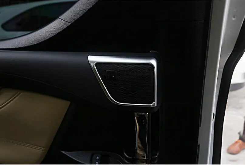 Бесплатная доставка Для TOYOTA Alphard 2015-2018 2 шт. ABS Хромированная Автомобильная
