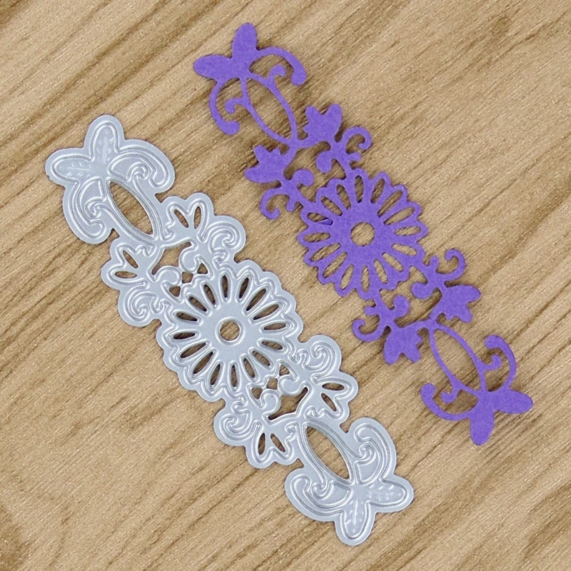 2017 новые высекальные металлические штампы с маленькими цветами для сделай сам