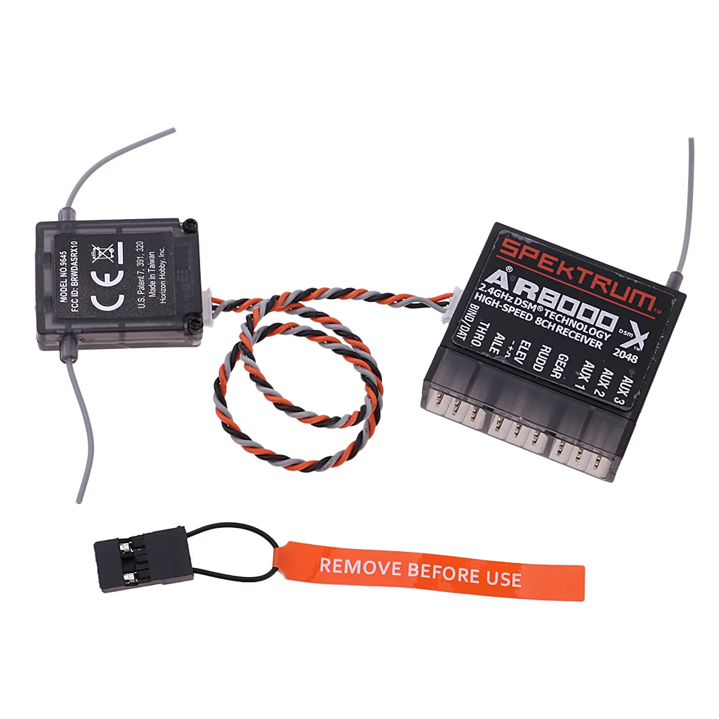 AR8000 8Ch DSMX высокоскоростная удлиненная антенна приемника для Spektrum DX6I