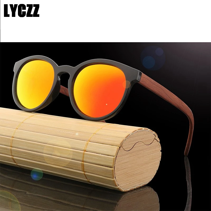 Lyczz унисекс высокое качество спортивные очки для вождения зеркальные