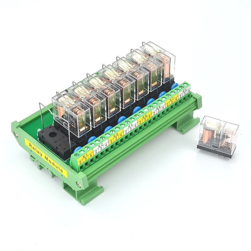 2 4 6 8 10channels Relay Module 12V/24V Input 2-24 Road 16A One Open and Close | Инструменты