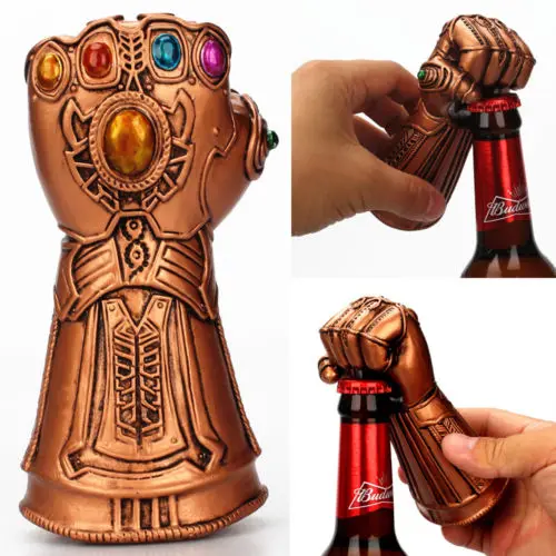 Креативная многофункциональная перчатка с крагами Infinity Thanos открывалка для