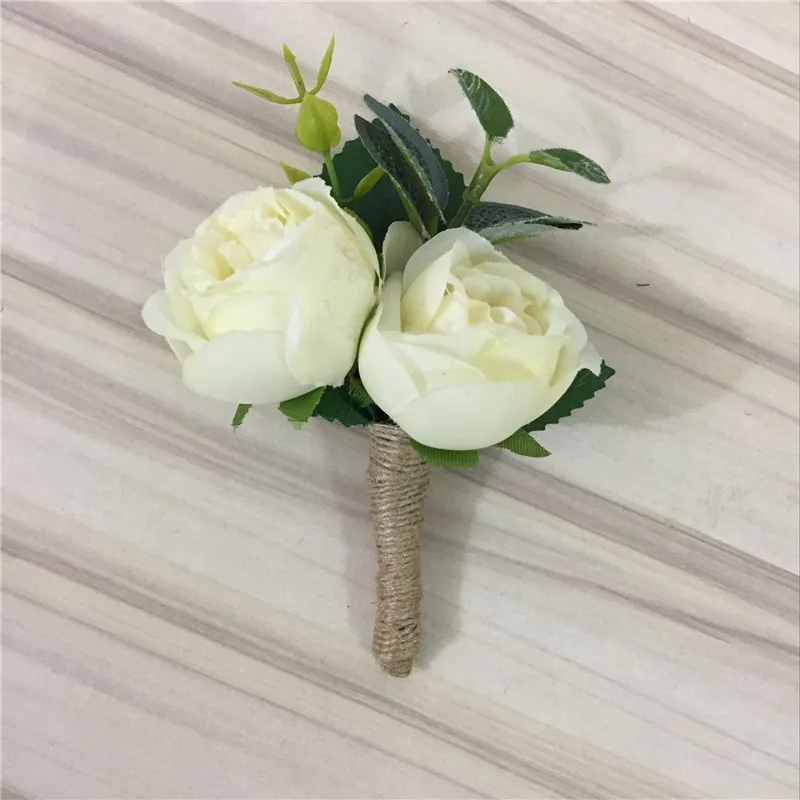 Бутоньерка сделай сам 8 цветов бутоньерка для жениха отверстие лучшего человека