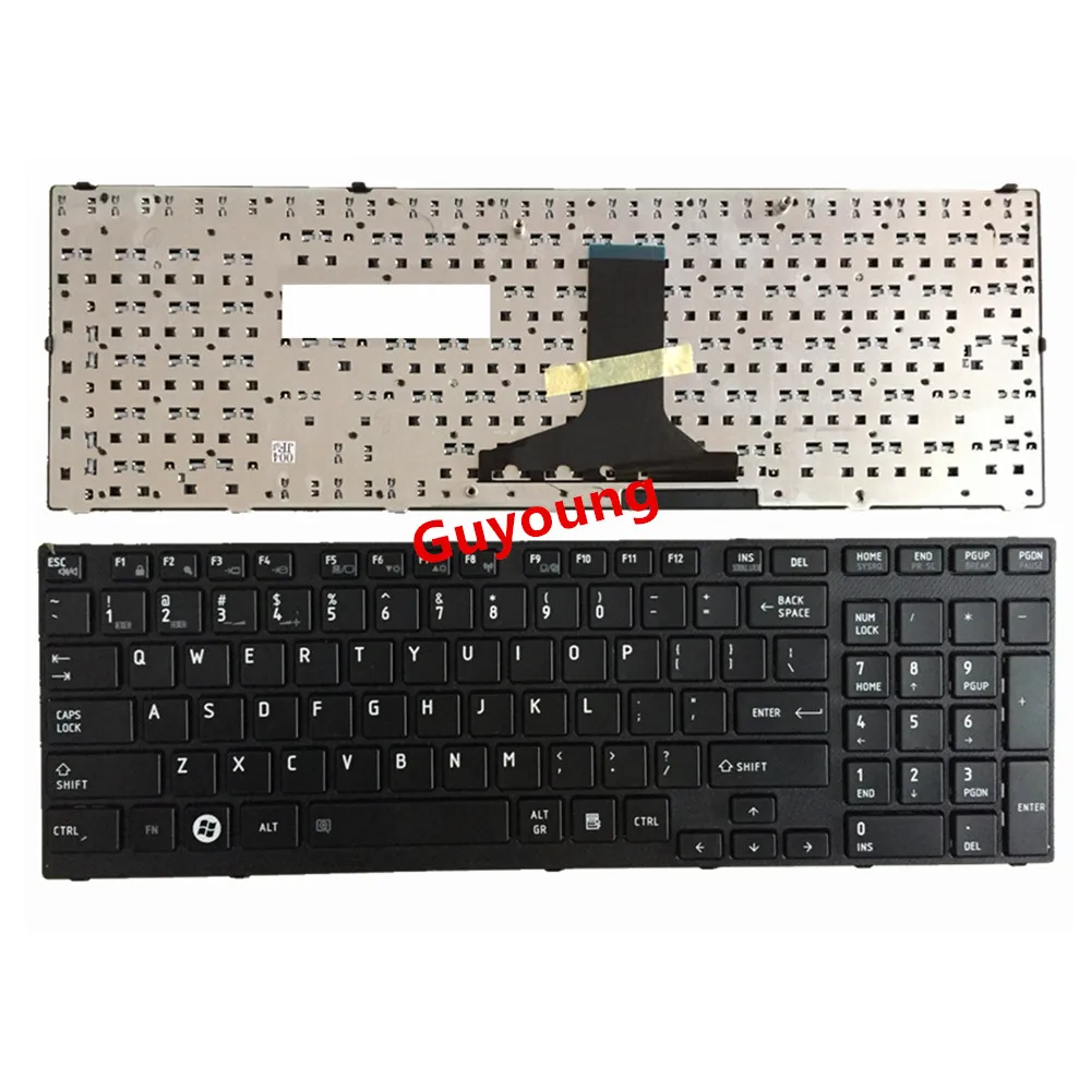 US для TOSHIBA Satellite P750 P750D P755 P755D P770 P770D P775 P775D Qosmio X770 X775 Клавиатура ноутбука черный