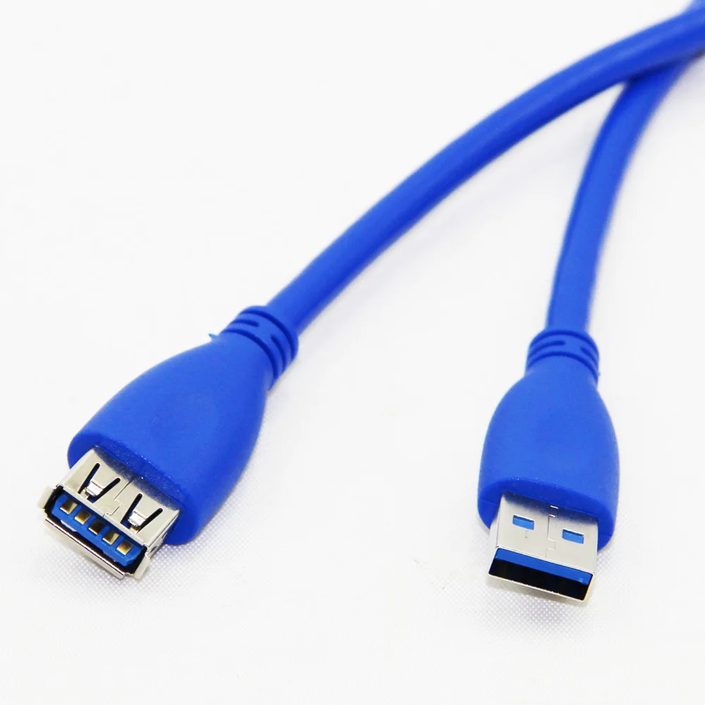 1 5 м футов USB 3 0 удлинитель Мужской и Женский M/F 9 + ядро двойное экранирование