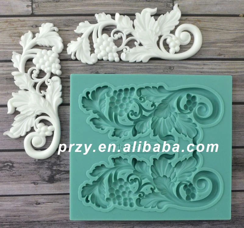 

Silicone Mold Set Grapes Crafts Decorating Cake Fondant Silicone Mold Silica Gel Moulds Silicone Rubber For Cake Decorations 001