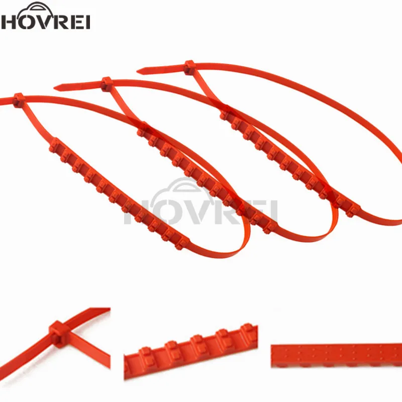 10 шт./лот Универсальная автомобильная противоскользящая цепь в грязи для