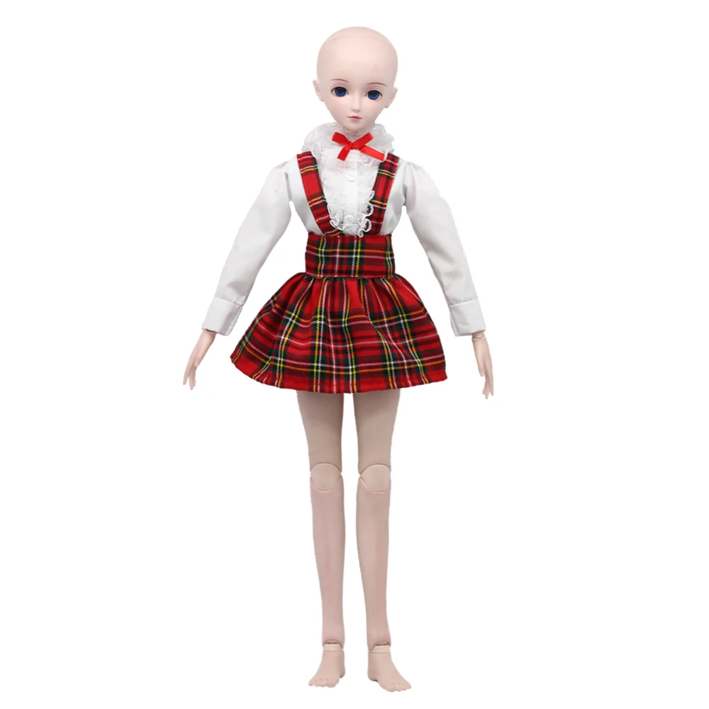 BJD Одежда для куклы платье для девочки подходит 60 см 1/3 BJD кукла модная плиссированная юбка \ рубашка \ вязаный кардиган игрушки подарок