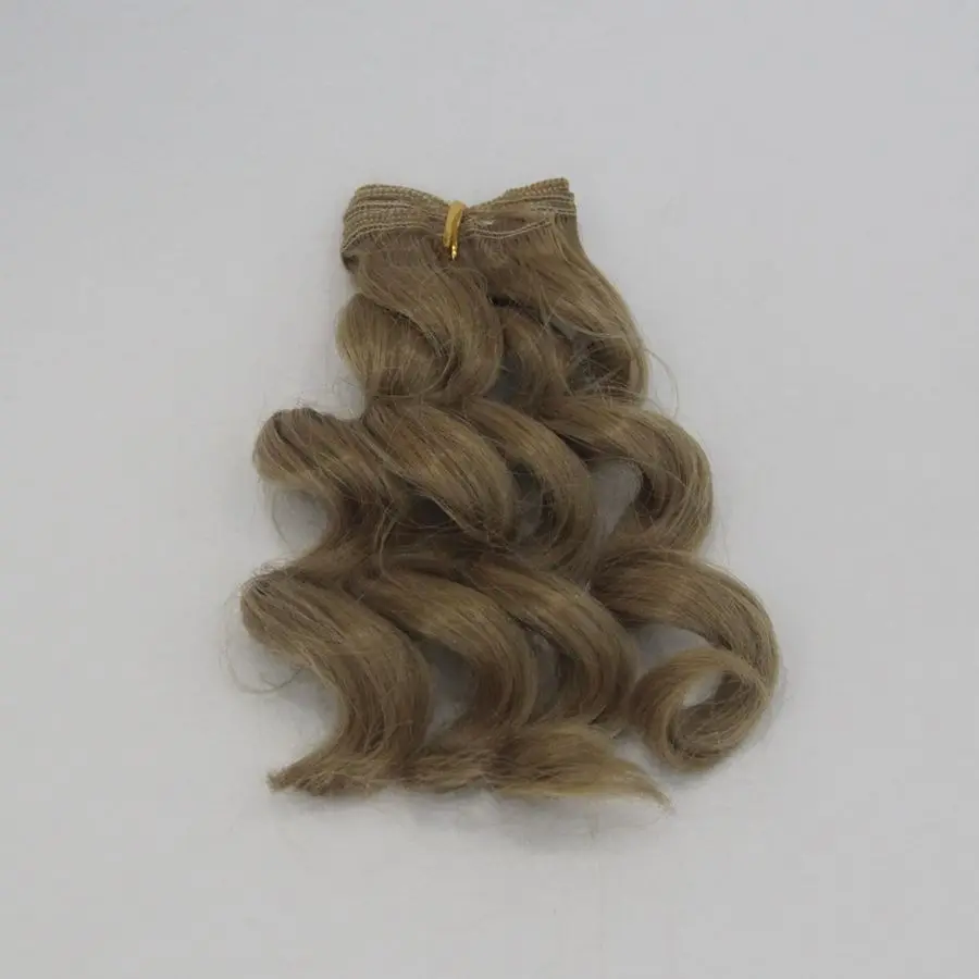 8 Парик для куклы короткий 15 см* 100 см кукольные волосы Diy трессы для 1/6 1/4 1/3 BJD ручной работы SD русские куклы ручной работы аксессуары - Цвет: 8