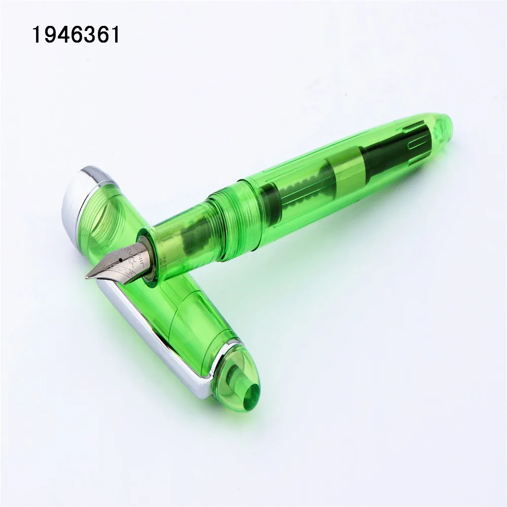 JINHAO 992 Все 12 Цвет спирально круглые средства ухода за кожей школьные канцелярские принадлежности перьевая ручка Новая роскошная бумажная коробка подарка ручек молочного цвета