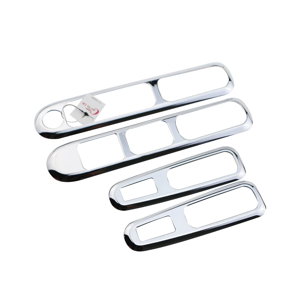 Цветной хромированный чехол из АБС пластика с блестками для внутренней двери и