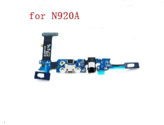 10 шт./лот для samsung Note 5 N920F N920C N920A N920T N920V N920P зарядный порт Зарядное устройство Док-станция usb гибкий кабель Замена ленты