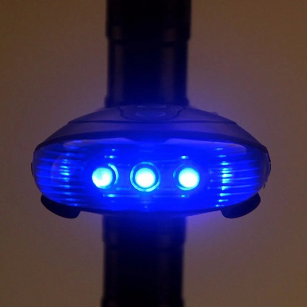 Велосипедные фары 5 LED свет 2 лазеры ночной горный велосипед задний фонарь для