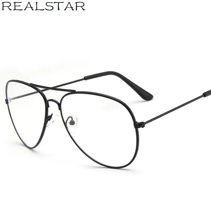 REALSTAR 3026 стильные модные очки пилота оправы женские для близорукости оптическая