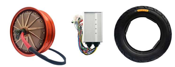 

72v 96v 110v -144v High Speed 100km/h 5000w Electric Motorcycle Wheel Electric Car Motor Electric Motorcycle Motor DIY Kit