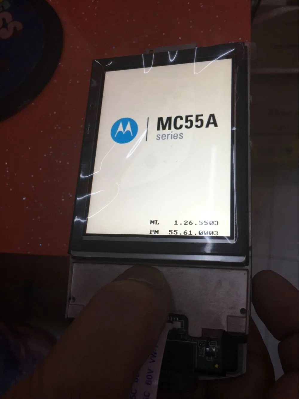 

New LCD display for MC55A SERIES new version