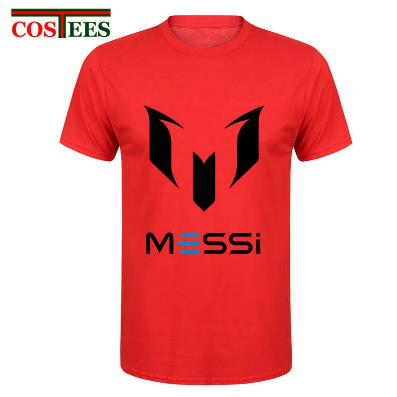 Мужская футболка MESSI недорогая летняя для мужчин футболки месси Месси Swag|Мужские