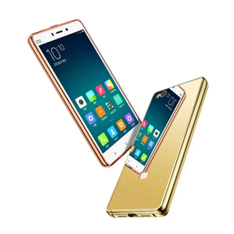 Для Xiaomi M4S Ультра Тонкий Металлический Алюминий Рамка Сплава Зеркальный шкаф для
