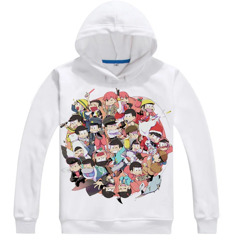 Coolprint Аниме толстовки г-н Osomatsu Matsuno 3D с капюшоном и длинными рукавами Мацуно