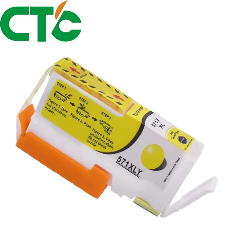 12 шт. PGI 570 571XL чернильный картридж совместимый для Canon PIXMA MG5750 MG5751 MG5752 MG6850 MG6853 TS6050 6051