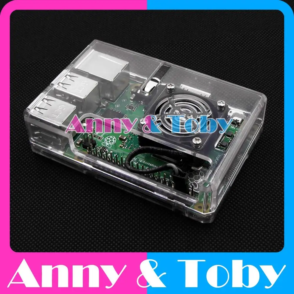 Модель B47: Raspberry PI 3B + plus B прозрачный синий корпус Корпус для 2 и | Компьютеры офис