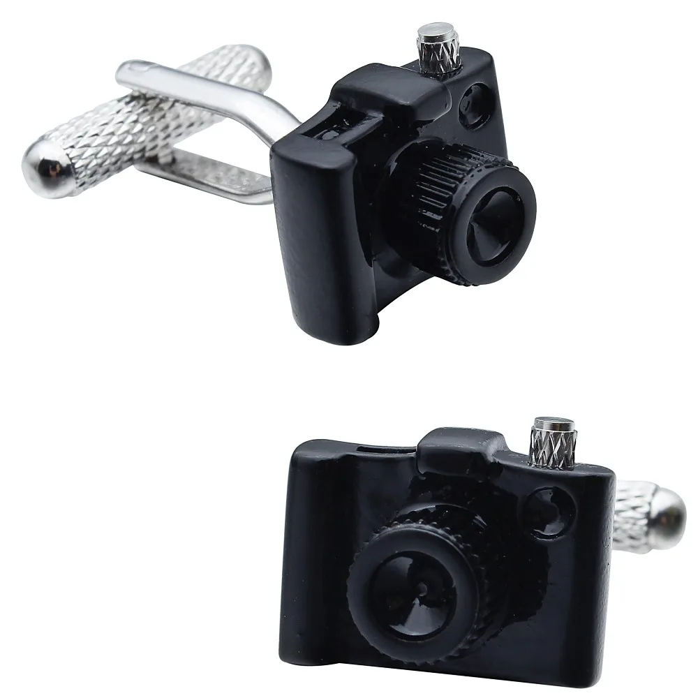 HAWSON интересный стиль запонки цифровая камера/DC черный/белый для мужчин