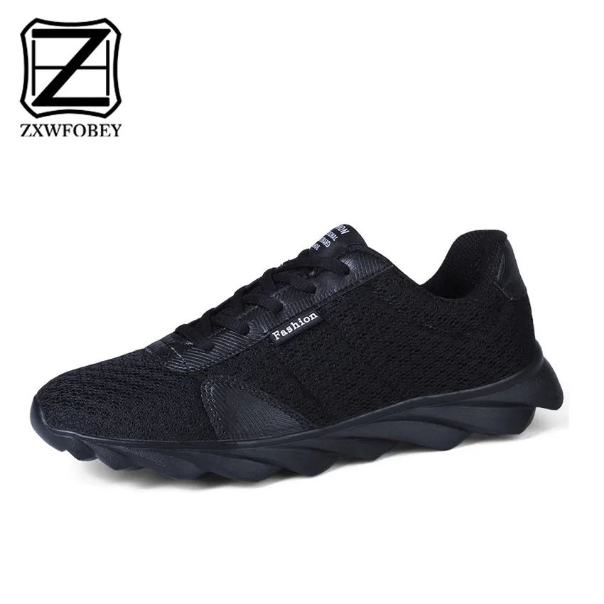 

ZXWFOBEY Men 2019 hot sell Summer Sneakers Casual Running Trainers Mesh Breathable Lightweight Shoes Classic Outdoor Sport Shoes