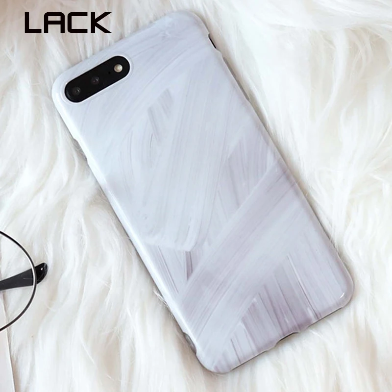 Простой художественный чехол LACK с геометрическим рисунком для телефона iphone 7 6 6S 8