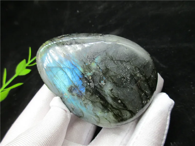 100% Natural Blue Labradorite Quartz Crystal Stone Rough Polished from Madagascar Works of art For Lover Home decoration | Дом и сад