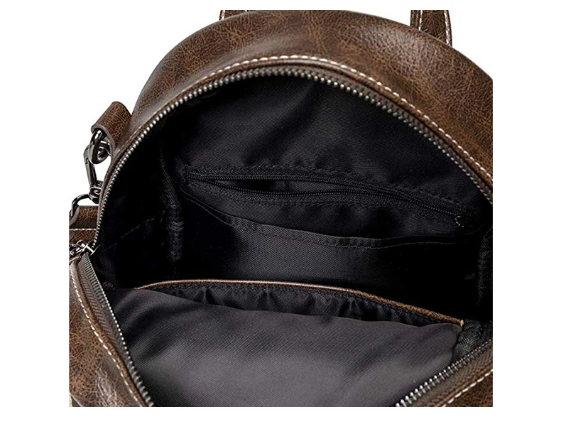 Atinfor бренд Anti Theft Винтаж для женщин маленький рюкзак из мягкой кожи кошелек повседневное сумка для дам