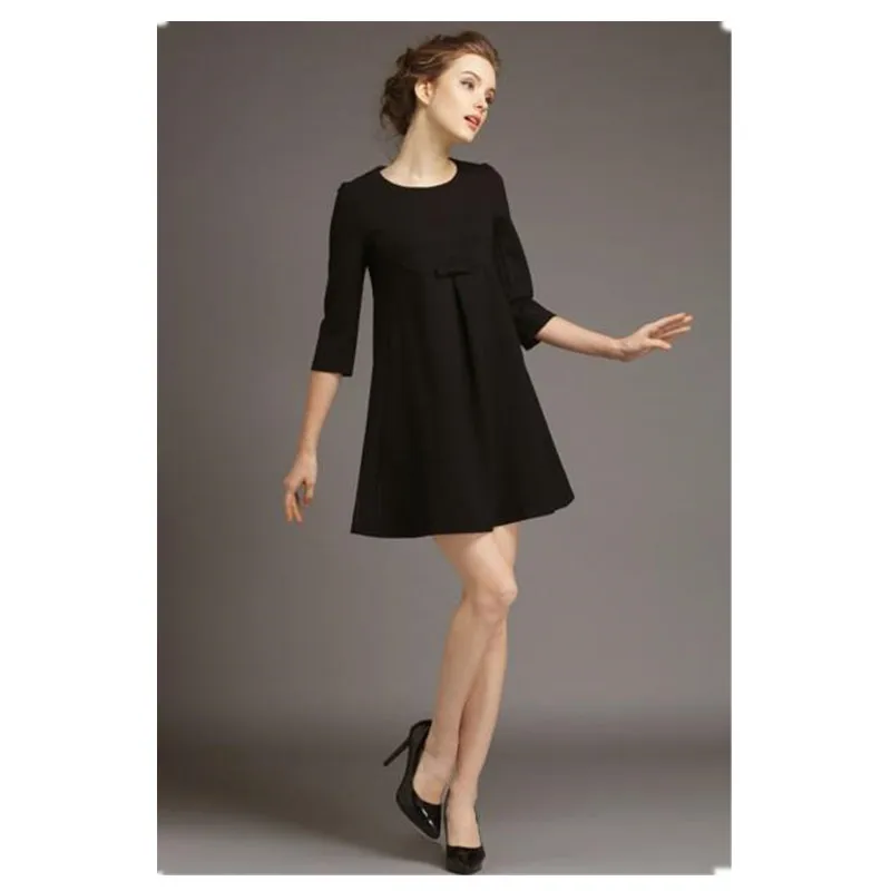 Женское кружевное платье трапециевидной формы длиной до колена для беременных