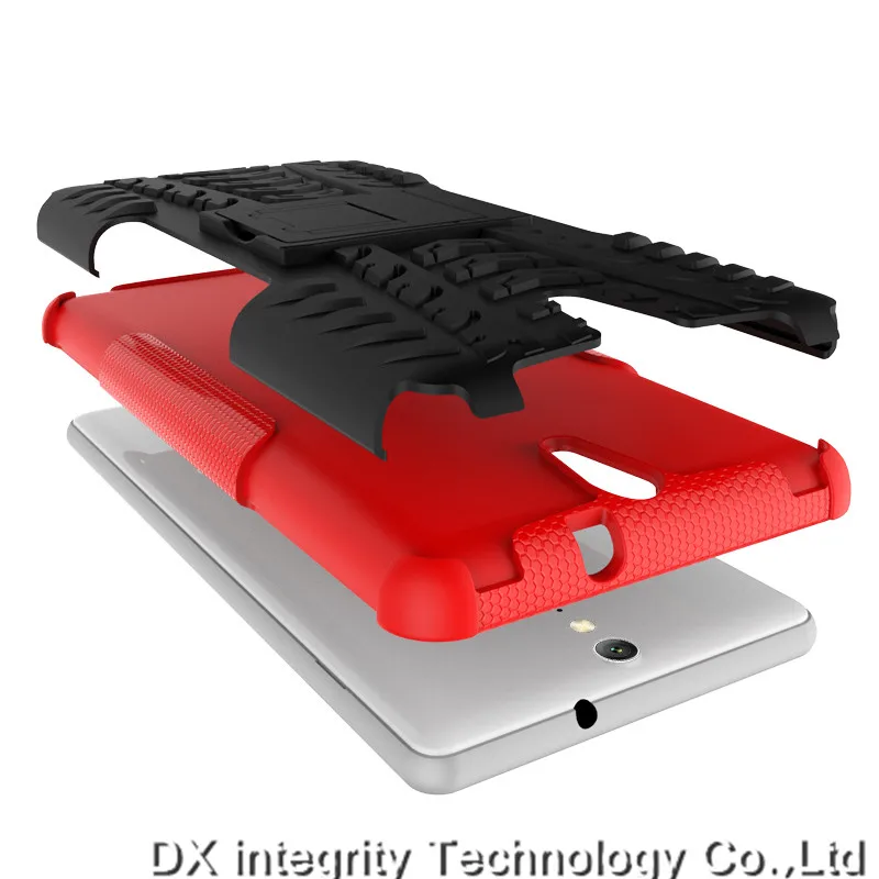 Original Case For Sony Xperia UltrA cover DualLayer Hard Plastic Shockproof Stand Cover SONY C5 Ultra Phone Coque case |