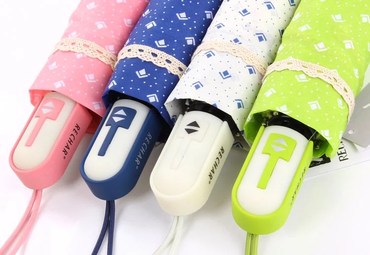 2017 Горячие конфеты цвет маленькая собака зубы автоматический зонтик