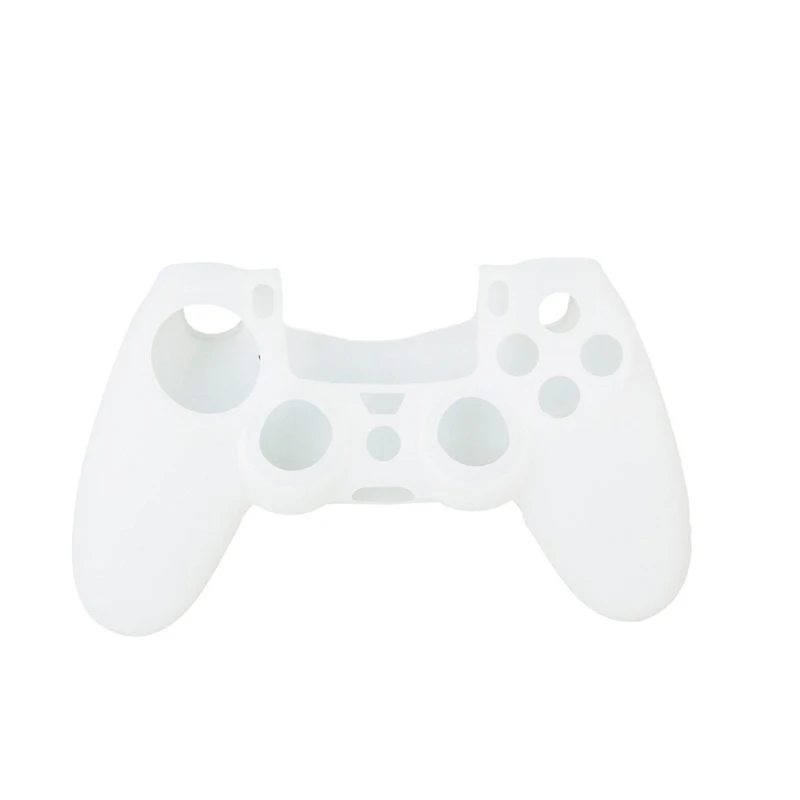 Силиконовый чехол Защитный чехол для Sony Playstation 4 PS4 контроллер с джойстиком ручка шапки и светодиодный свет наклейки для кафе
