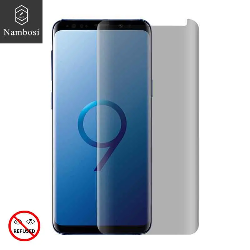 Защитная пленка для экрана samsung Galaxy Note 8 9 антишпионское закаленное