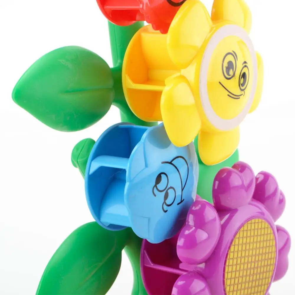 WISHTIME Baby водопад цветок Ванна игрушка комнатные растения вода станция два