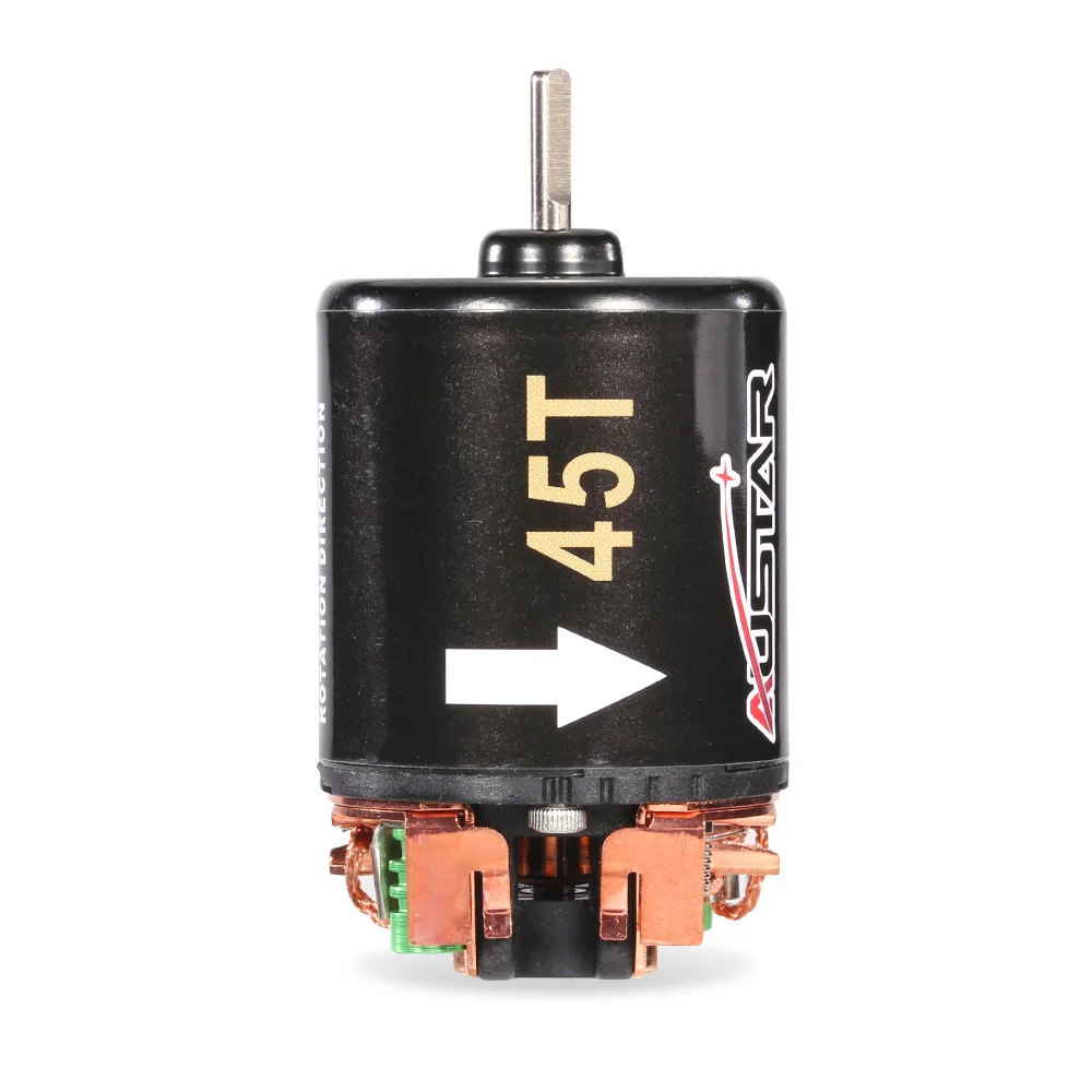 Мотор AUSTAR 540 45T Матовый для 1/10 осевого SCX10 RC4WD D90 гусеничный скалолазания