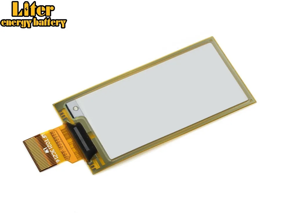 Waveshare 212x104 2 13 дюймовая Гибкая шляпа для E Ink display Raspberry Pi(2B/3B/Zero W). Два цвета: черный