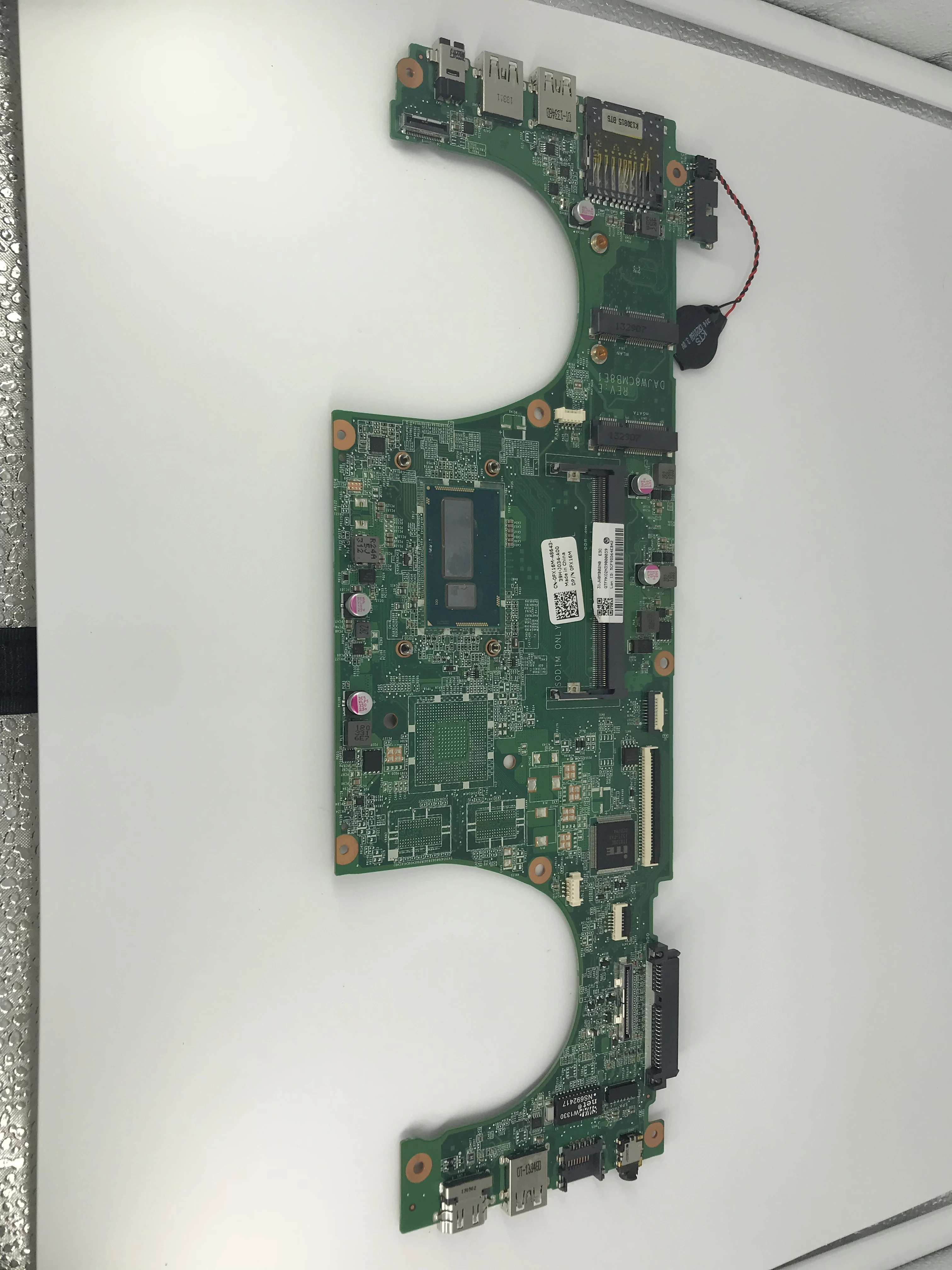 Материнская плата для ноутбука DELL Vostro 5470 V5470 PC материнская I3 4030U CN 0M9CVC DAJW8CMB8E1 tesed