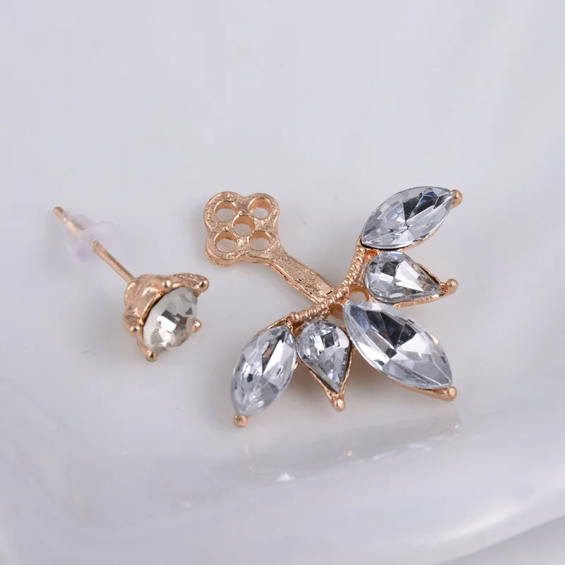Женские серьги гвоздики с золотым и серебряным покрытием|boucles d'oreille women|boucle