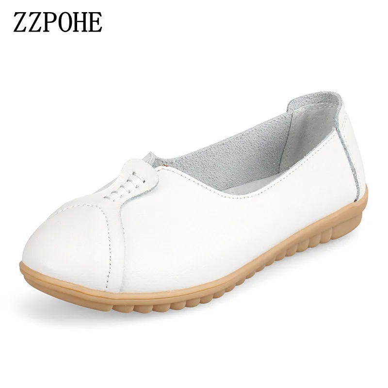 ZZPOHE/Новые весенне осенние туфли на мягкой подошве для мам повседневная женская