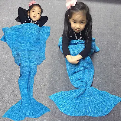 Вязаное крючком одеяло для взрослых и детей с хвостом русалки|blanket blanket|knitted