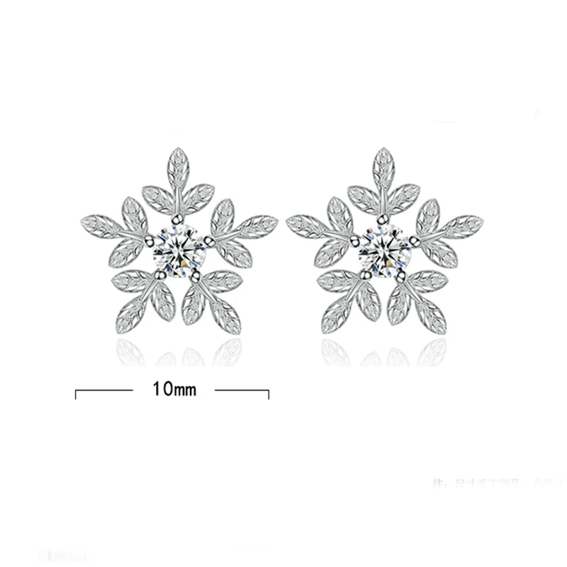 Женские серьги гвоздики с фианитами серебряного цвета|crystal earrings stud|earrings studearrings