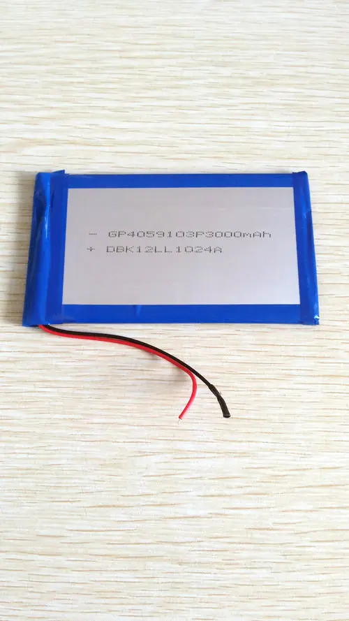 

5Pcs Wholesale The new lithium polymer battery 3.7V3000MAh tablet with a protective plate model 4059103