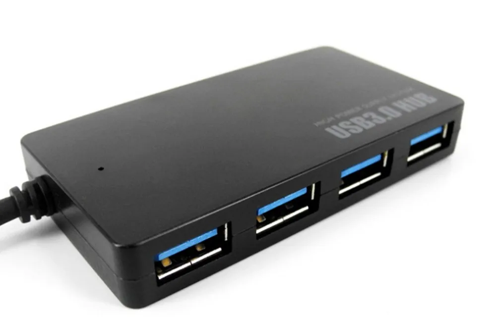 USB-концентратор USB 3 0 1-4 интерфейса высокоскоростной интерфейс usb-хаб порта USB3.0 для