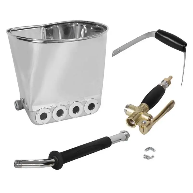 Пистолет распылитель из нержавеющей стали для окраски стен цементный раствор