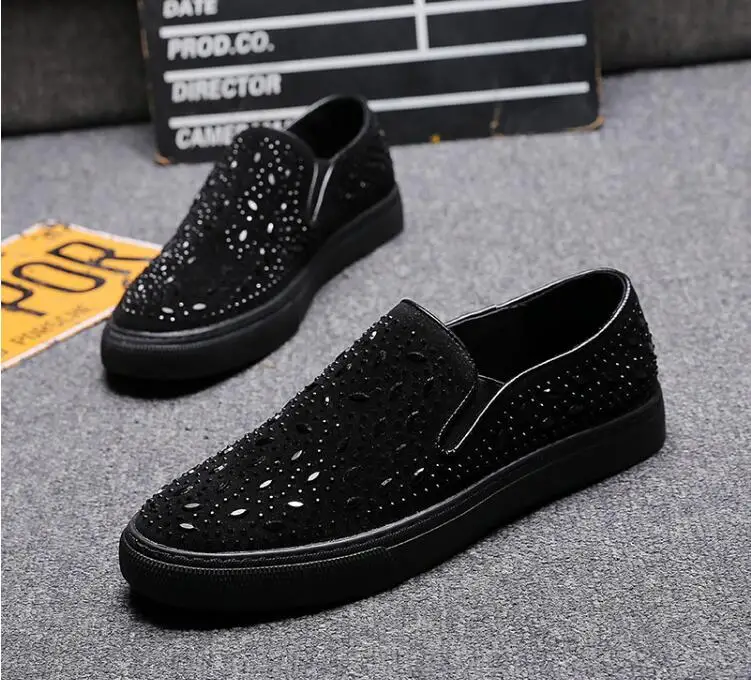 Повседневная мужская обувь из натуральной кожи красные замшевые лоферы шлепанцы